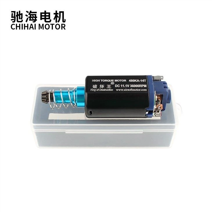 14TPA Bonded Nd-Fe-B 36164 Rpm Long Shaft Airsoft Motor