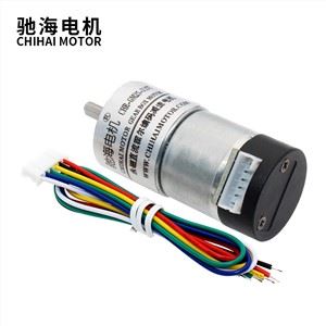 7,4V 11PPR tilpasset hastighet 25 mm metallgirmotor med 310 børstekodingsmotor