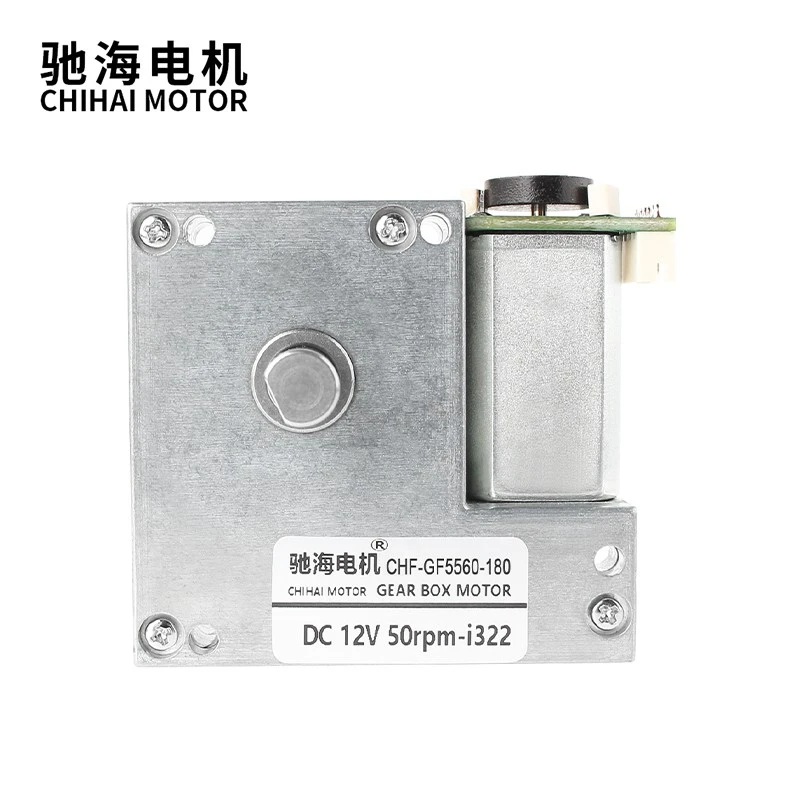 GF5560-180 Encoder Dc Gear Reducer Motor 6V 12V
